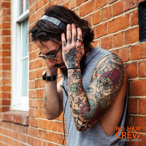 No Hair Crew Tattoo Edition - Crema Depilatoria Para Cuerpo
