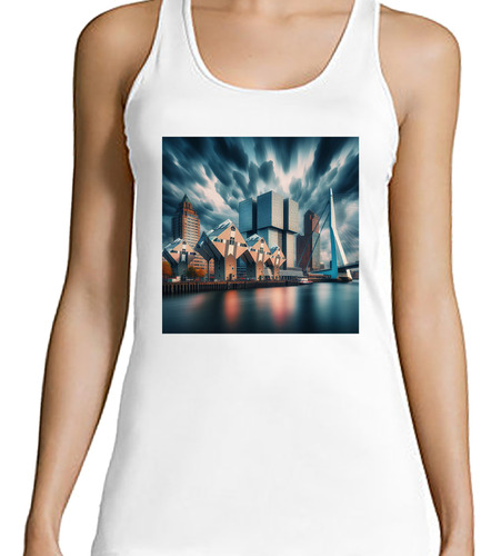 Musculosa Mujer Rotterdam Arquitectura Moderna Holanda M2