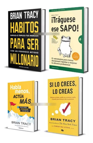 Pack X4 B. Tracy - Hab. Millonario/sapo/habla Menos/lo Creas