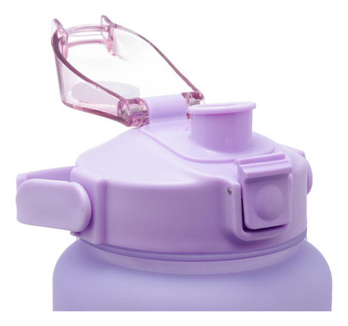 Garrafa Squeeze Lyor Degradê Com Alça Porta Celular 2l
