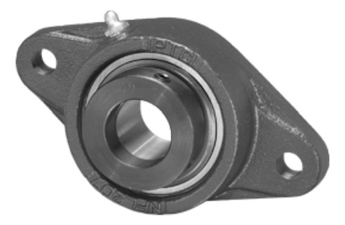 Iptci Bearings Nanfl 208 24 2-bolt Flange With Eccen Jjj