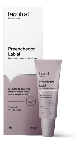 Preencheador Labial Labotrat Dermo Skin 8g Efeito Filler