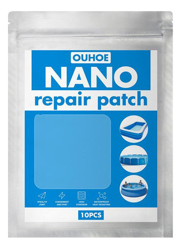 20 Piezas De Parche Transparente Para Reparar Colchas .