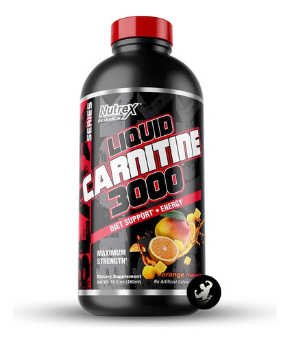 Liquid Carnitine 3000 Nutrex, L Carnitina 