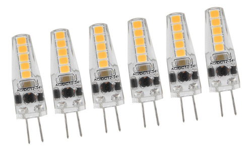 G4 Llevó Los Bulbos 10pcs 2w Bi Pin Base Dimmable Para La Lá
