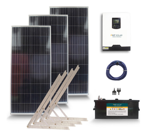 Kit Solar Full 1000w Cortes De Luz Completo | Intermedio