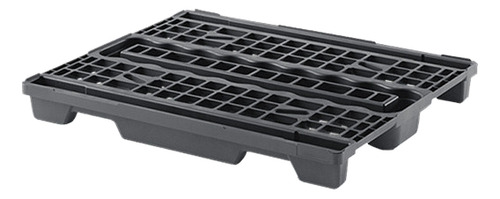 Tarima De Plastico Seminuevo Nestrack Habilitada Para Racks Negro (Usado)
