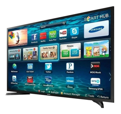 Imagem 1 de 4 de Smart Tv Samsung Series 5 Lh32betblggxzd Led Hd 32