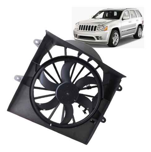 Ventoinha E Helice Jeep Grand Cherokee 06-08 Automatico