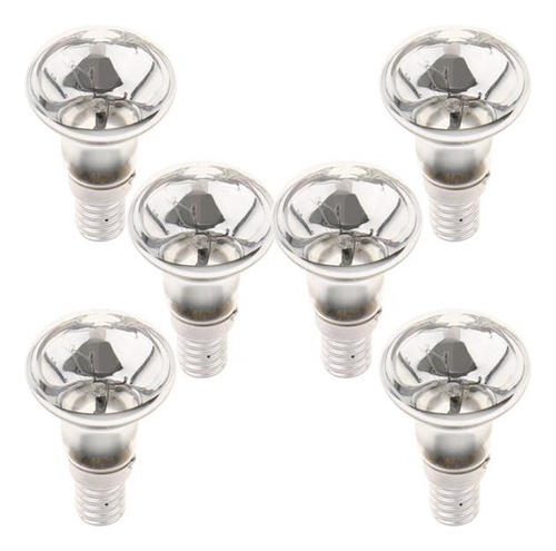 6 Piezas Adaptador Respetuoso Medio Bombilla R39 Ses E14 30w