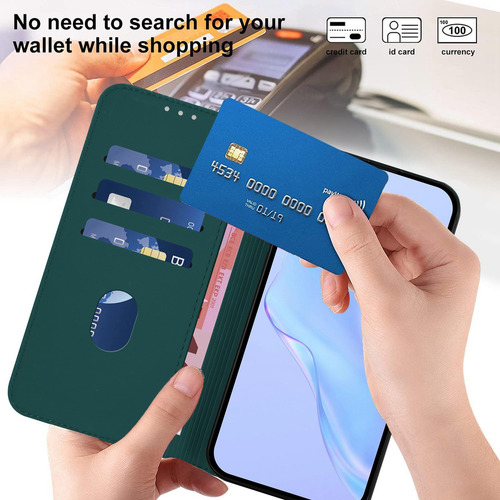Funda De Piel Tipo Cartera Para Teléfono Qukitel C57 Pro