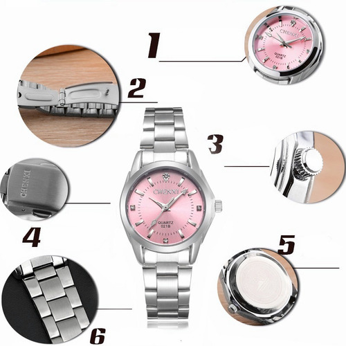 Reloj De Dama De Diamante,reloj De Mujer De Moda Impermeable