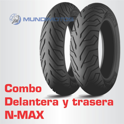 Combo Michelin 110/70-13 Y 130/70-13 City Grip Para N-max