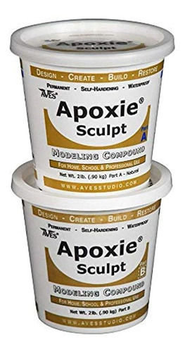 Arcilla Epóxica Natural Apoxie Sculpt 4 Libras Arcilla