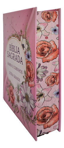 Bíblia Sagrada Feminina Com Harpa E Corinhos Pequena Capa Dura Almeida Revista E Corrigida