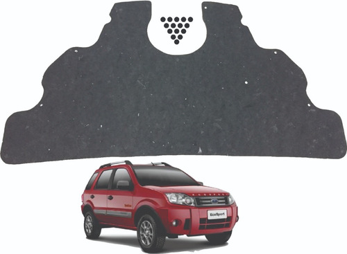 Forro Capo Ford Ecosport Autoadesivo + Grampos