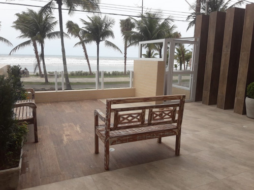 Imagem 2 de 14 de Apartamento 2 Dormitórios Frente Mar Entrada 156 Mil Real Amf25