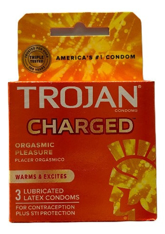 Condones Trojan Charged