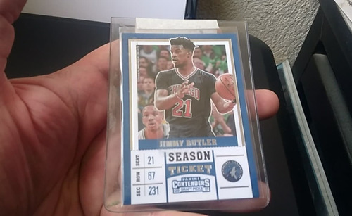 2017 Panini Contenders Draft Picks S Ticket Jimmy Butler