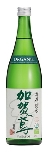 Sake Japonés Organic Junmai, Kagatobi, 720 Ml