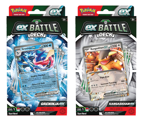 Cartas De Pokemon Tcg Kanga/grenin Ex Bat Deck Eng