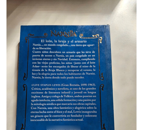 Libro Las Crónicas De Narnia (Usado)
