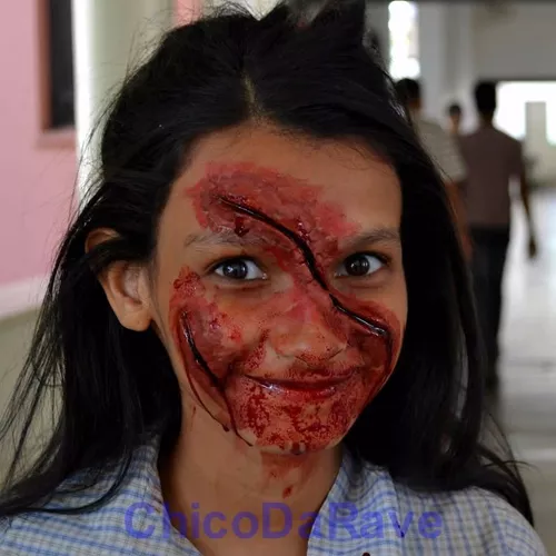 Halloween - Maquiagem Zumbi 