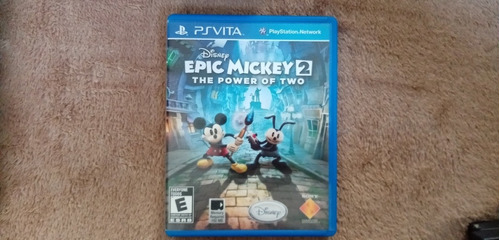 Disney Epic Mickey 2 The Power Of Two Ps Vita Mickey Mouse