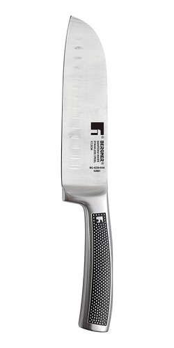 Cuchillo Santoku Acero Inox 17,5 Cm Carne Verduras Pescado