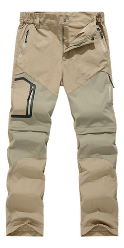 Pantalones Tipo Cargo Para Hombre, Desmontables, Con Múltipl