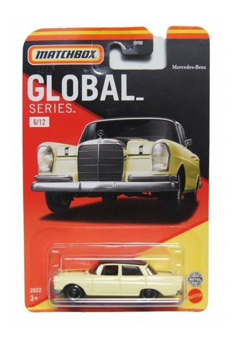 Matchbox Global Series 6/12 - ´62 Mercede-benz 220 Se