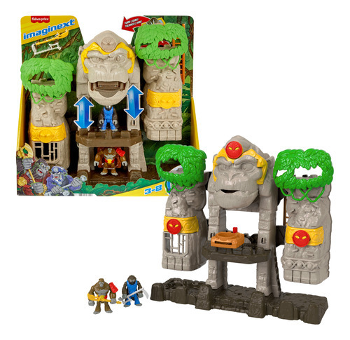 Conjunto De Jogos Imaginext World Adventure Gorilla Fortress