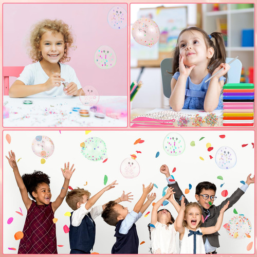 Kit Burbujas Nano Cinta Niños 9.84 Pies 4 Rollos Manualidade Como Se Muestra En Las Imágenes