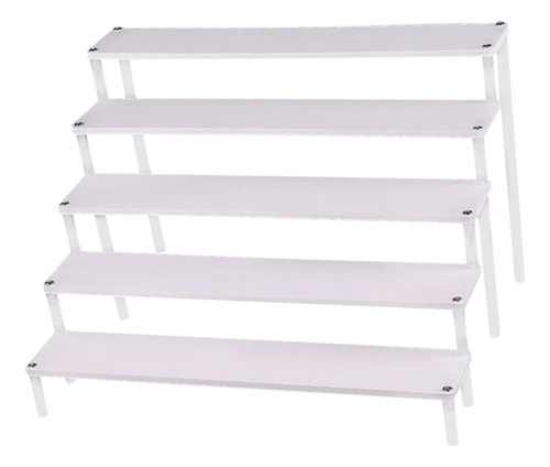 Soporte De Exhibición De Madera, Escalera, 5 Capas 50cm