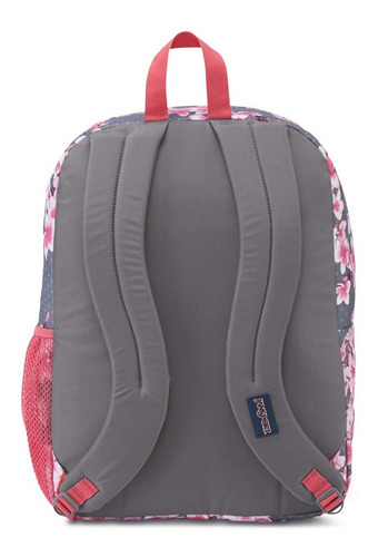 Mochila Jansport Big Student Con Flores