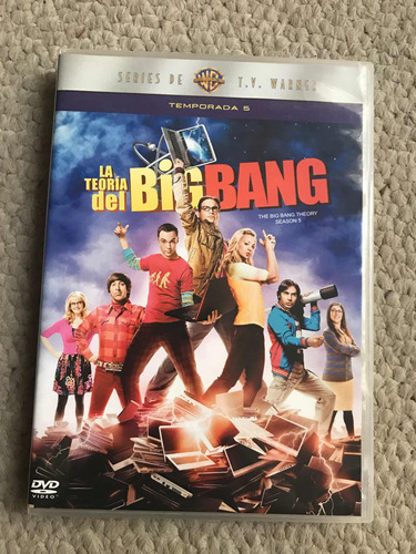 Dvd The Big Bang Theory Temporada 5 Original