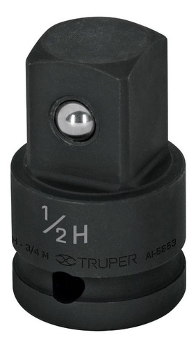 Adaptador De Impacto 1/2' (h) X 3/4' (m), Truper