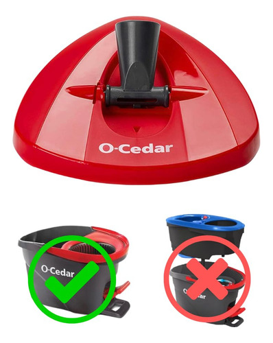 Mopa O-cedar Easy Wring Spin Parte Base 1 Unidad