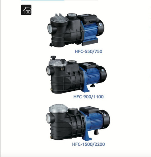 Imagen 3 de 4 de Bomba De Piscina Happy Pump 1.2hp 220v 1.5x1.5puLG Hfc-900