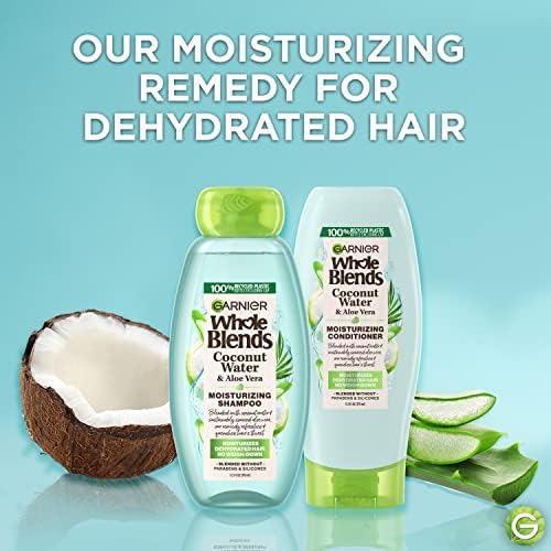 Shampoo De Água De Coco Refrescante Garnier Whole Blends E 1