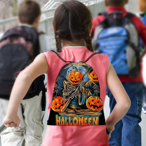 Bolsas De Regalo Con Cordón Para Halloween Bolsas De Regalos