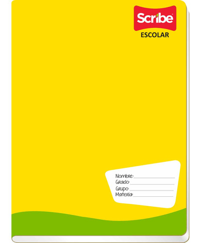 cuaderno Frances Scribe Cuadro Grande 100 Hojas