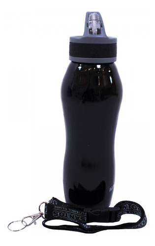 Botella Botafogo de acero inoxidable con boquilla de compresión de 650 ml