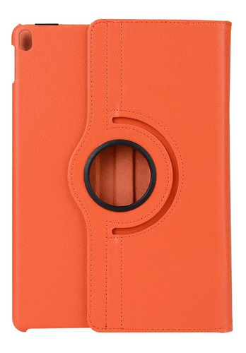 Funda transparente con soporte giratorio para iPad Pro de 11 pulgadas, color: naranja