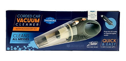 Imagen 10 de 10 de Aspiradora Portátil De Auto Thisworx 12v