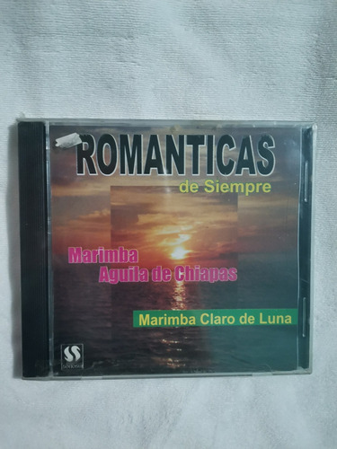 Marimba Águila De Chiapas  Romanticas De Siempre Cd Nuevo 