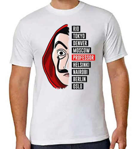 Remera La Casa De Papel 02 Ideas Mvd