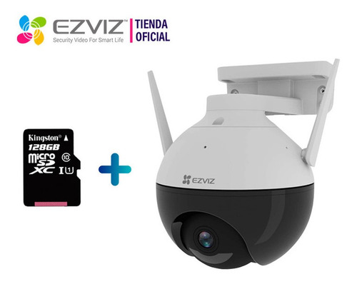 Cámara  Wifi Full Hd  Gira 360° Exterior + Microsd 128gb