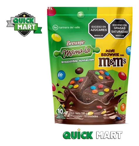 Mini Brownie Mama-ia M&m 10 Und
