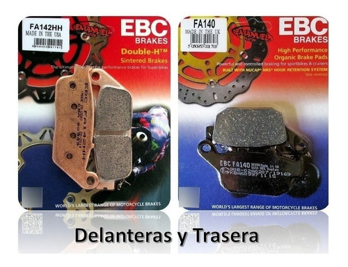 Pastillas Freno Ebc Brakes Honda Cb-1 (cb 400 F) 